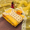 Ds Designer Suit Fancy Organza Silk Non Catalog Dress Material Wholesale Market In Surat